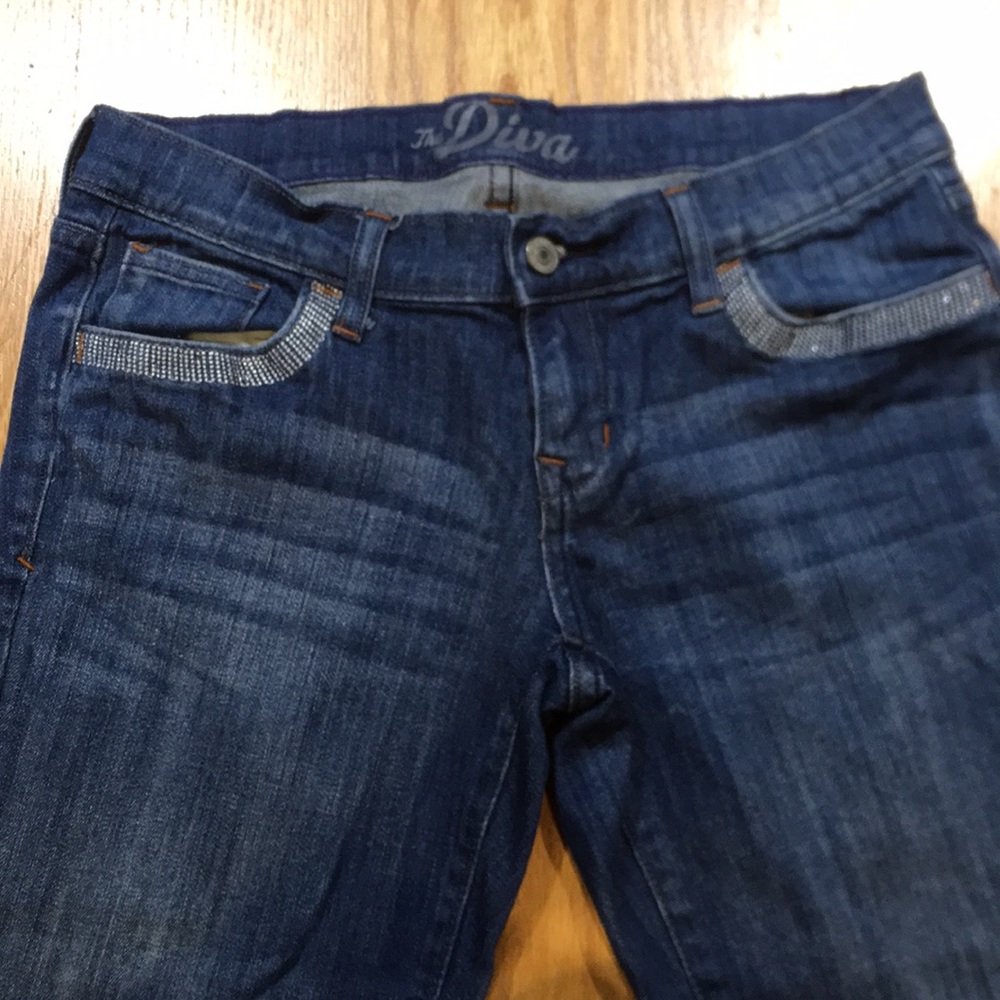 Old Navy sparkle pocket Diva jeans